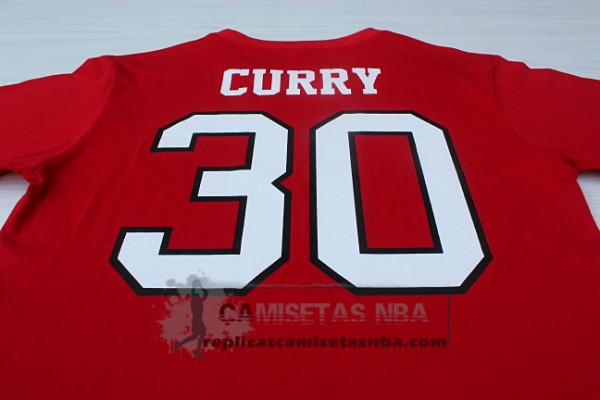 Camiseta Manga Corta Davidson College Curry Rojo